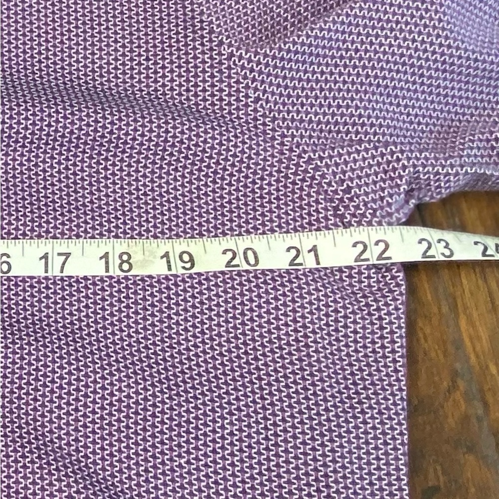 STONE ROSE Purple Long Sleeve Button Down Shirt 100% Cotton Men’s XXL - Picture 13 of 15